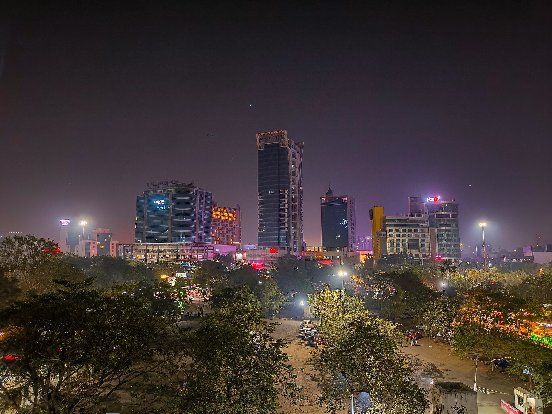 Vashi skyline in Navi Mumbai