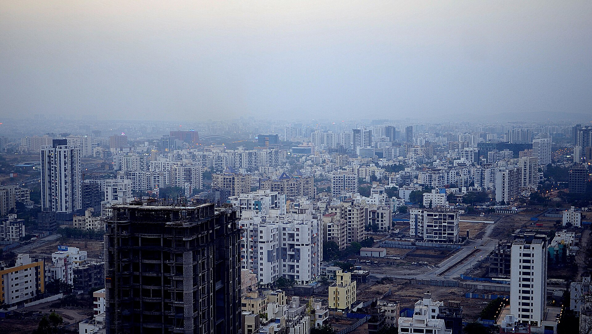 Pune west skyline